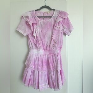 Love Shack Fancy Natasha Heritage Mini Dress